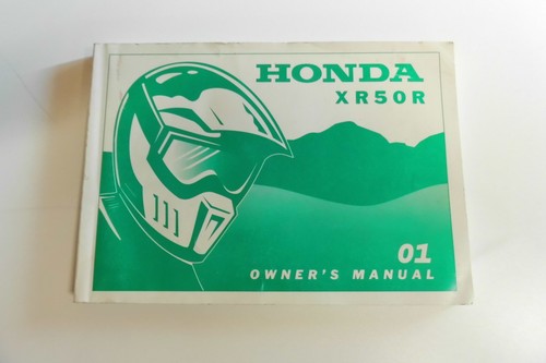 Honda xr50r 50r 2001 - honda,