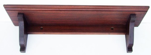 Vintage mahogany shelf - mahogany,