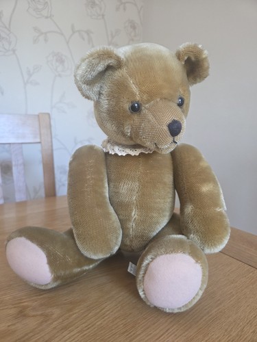 Schuco 40cm jointed teddy - jointed, bear