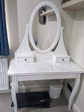 IKEA Hemnes White Dressing Table With Mirror unused 