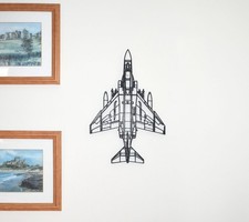 RAF, McDonnell Douglas Phantom FGR.2 Jet Fighter Wall Art - (45cm long)