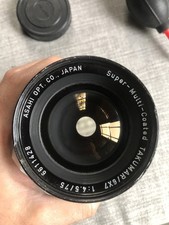Pentax 67 75mm F4.5 manual lens for Pentax 67 or 67II Camera. Excellent Condi...