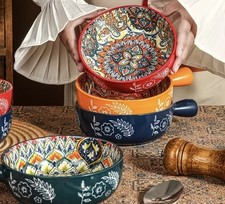 4pc Bohemian Style Ceramic