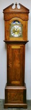 Vintage Hermle 8 Day Musical Triple Chime Regulator Grandmother Longcase Clock