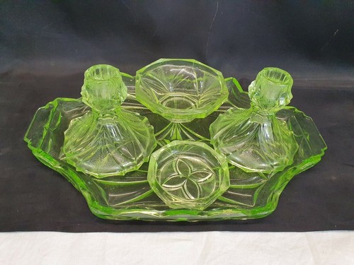 Vintage style green glass - vintage,