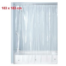 Clear Shower Curtain PEva