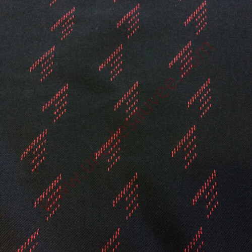 Red central fabric - central, 106