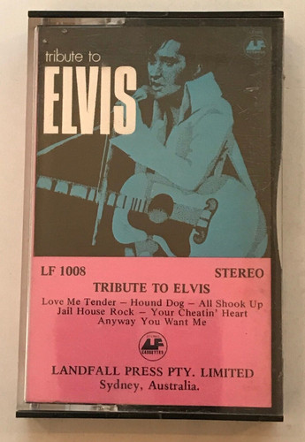 Tribute elvis cassette tape - tribute,
