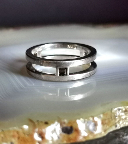 Ring silver 925 - , quartz