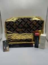 MAC Gift Set Makeup Bag Hyper Real Eye Kohl Pencil Lustreglass Lipstick Sellout