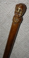 Antique Oaken Walking Stick /