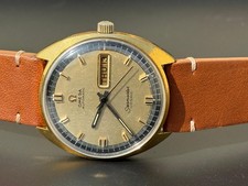 Omega Seamaster Cosmic Ref.166.036 Vintage Day Date Gold Automatic Mens Watch