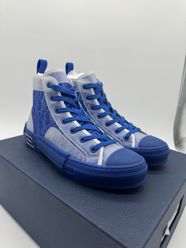 Dior high top blue mens - dior,