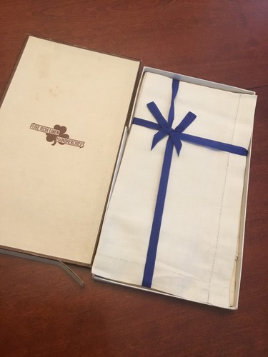Boxed set irish linen - of,