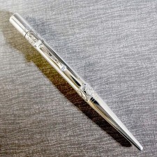 Yard-O-Led Ballpoint Pen Decorative Engraving Sterling Silver 5.2in