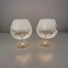 Balloon Crystal Glass Brandy Snifters X 2