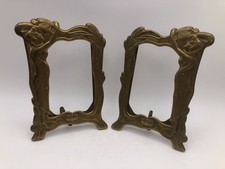 Brass Photo Frames Vintage Art