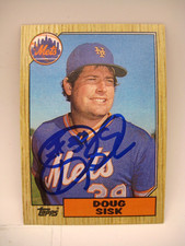 DOUG SISK NEW YORK METS #39