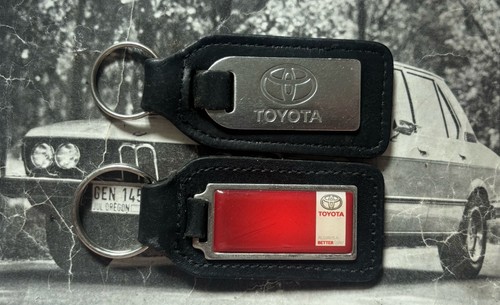 Two toyota keyrings - two,
