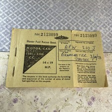 Vintage Motor Car 26x Fuel