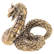  Exquisite Brass Snake Ornament Figurine Brass Snake Ornament Small Snake