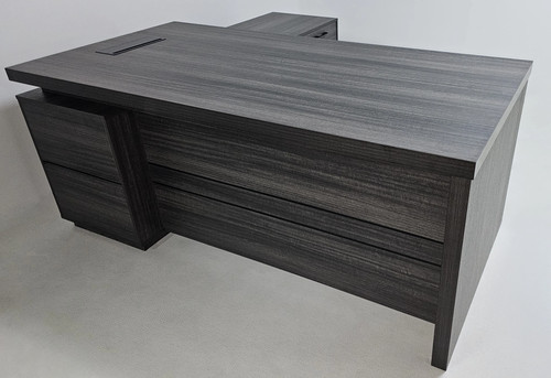 Modern grey oak executive - grey,