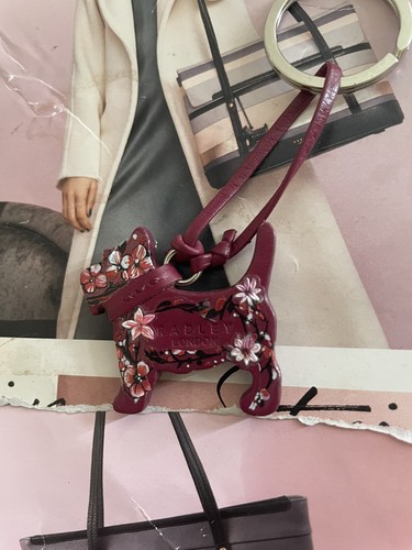 Radley dark red - radley, patterned