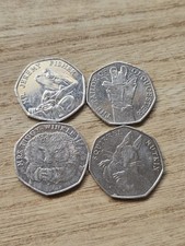 Extremely Rare 4×50p and Rare and Valuable Coins - 50 PENCES - 
