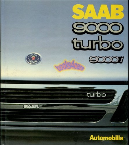 Saab 9000 book turbo - saab,