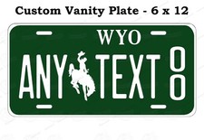 Wyoming Vintage 70's State
