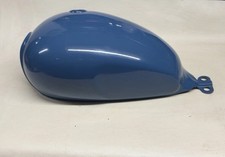 TRIUMPH BONNEVILLE THRUXTON SCRAMBLER EFI - 2015 FUEL GAS PETROL TANK T100 BLUE