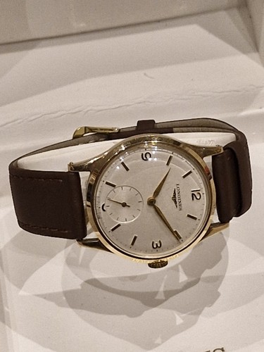 Longines 9ct gold manual - , wind