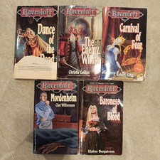 5x Ravenloft TSR Book Bundle