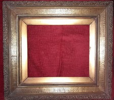Antique 19th gesso wood - antique,
