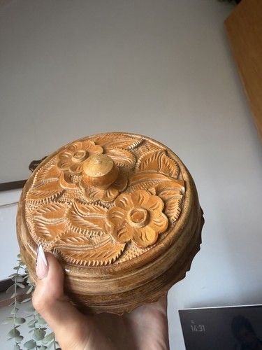 Vintage hand carved - vintage, wooden