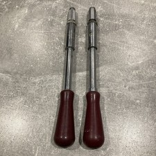 2 x Vintage Stanley Yankee No 130B Ratchet Screwdriver tools. Read description! 