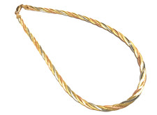 Stunning 9ct Tri Colour Gold