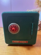 Vintage Toy Safe Fort Knox