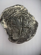 Spanish silver cob - silver,