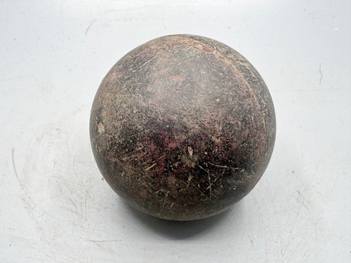 Antique old cricket bowling - or,