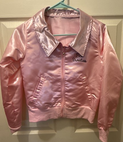 Satin bomber jacket large - jacket, sz