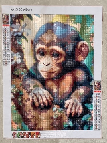 Monkey chimpanzee diamond - monkey/chimpanzee,