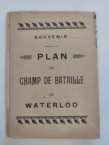 Hand colored souvenir - colored, map