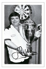 JOCKY WILSON Signed Autograph PHOTO Gift Signature Print DARTS World Champion