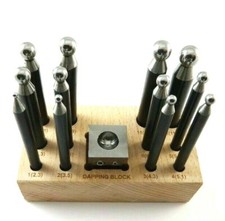 13pc Steel Doming Block and