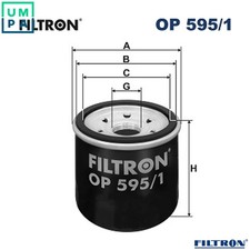 OIL FILTER OP 595/1 FOR MAZDA