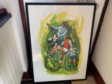 Football painting by Harry