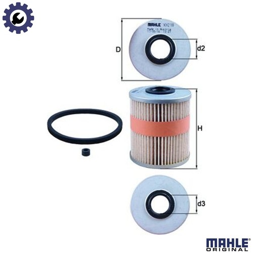 Fuel filter 218d - kx, for