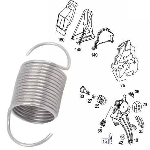 1pcs for mercedes parking - 1pcs,