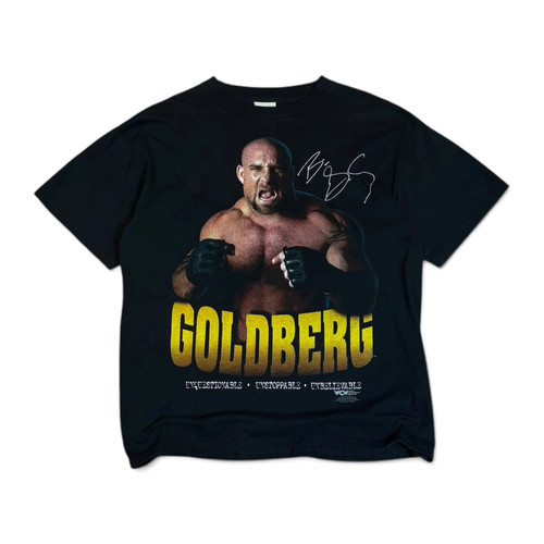 Vintage wcw goldberg black - wcw,